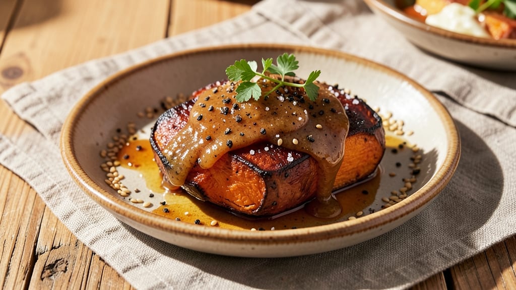 Alton Brown's Sweet Potato Recipe: Velvet-Textured Roast With Charred Sweetness