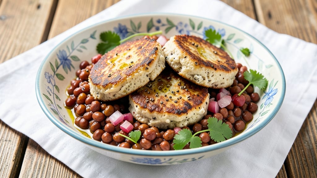 Sweet Potato Patties With Red Lentils Recipe: Spiced Crunch Meets Hearty Fiber-Packed Filling