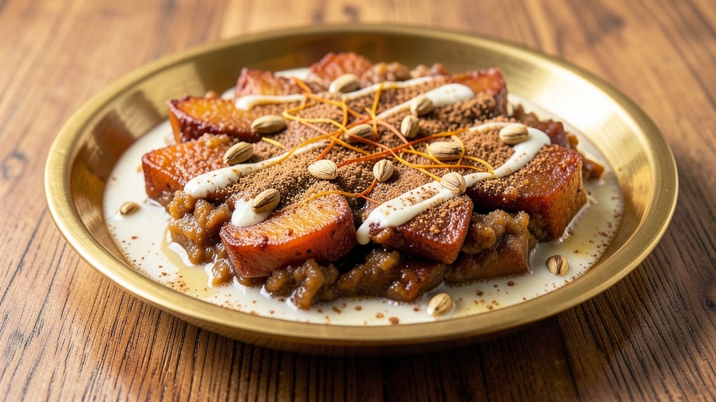 Sweet Potato Indian Sweet Recipe: Spiced Caramelized Delight in One Pan