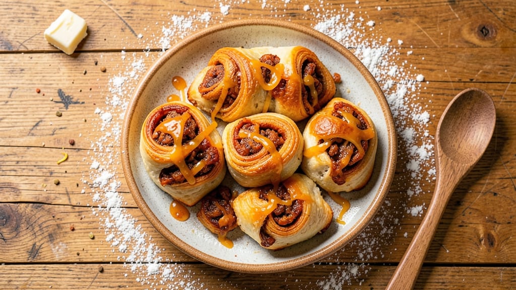 Sweet Potato Crescent Bites Recipe With Crescent Rolls: One-Pan Cheesy Crunch