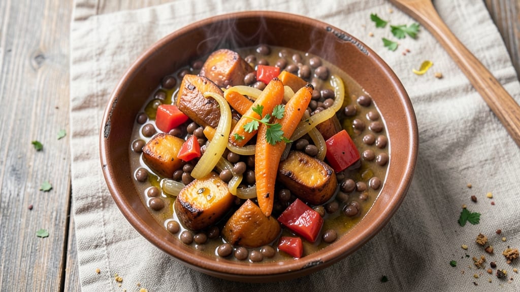 Sweet Potato Lentil Stew Recipe: Hearty Plant-Based Protein in One Pot