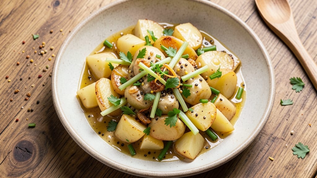 Best Potato Salad Recipe UK: Crispy Celery and Mustard Seed Crunch Without Mayo