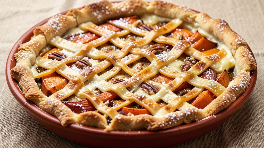 Sugary Sam Sweet Potato Pie Recipe: Spiced Custard Magic With Crispy Celery Crown