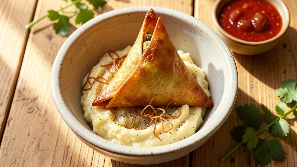 Baked Potato Samosa Recipe: Twice-Baked Crunch With Spiced Filling