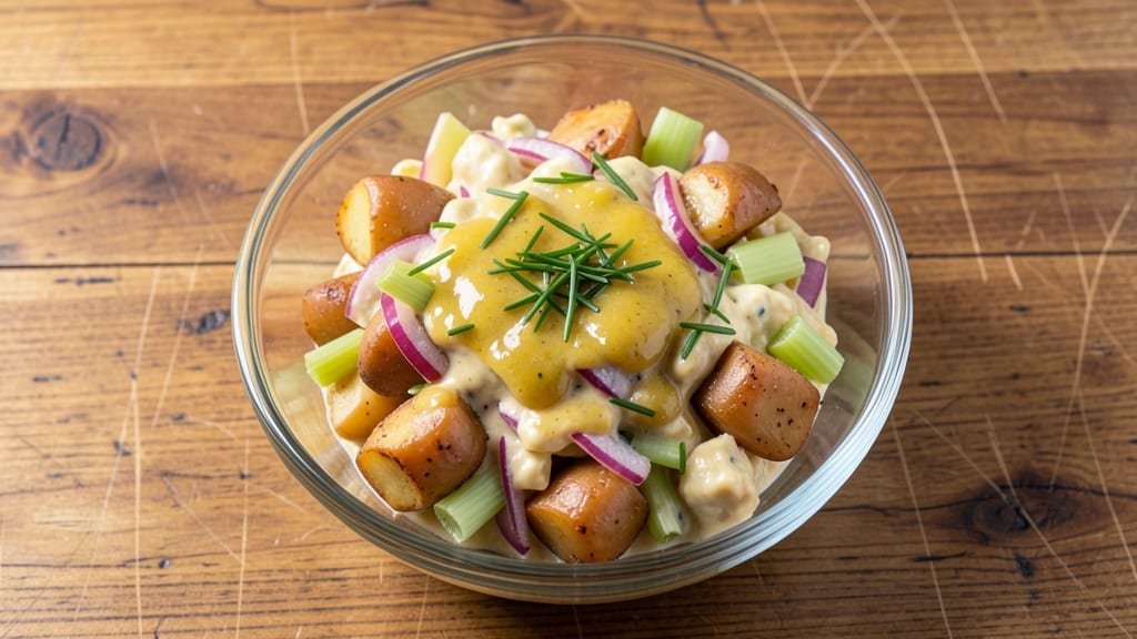 10K Potato Salad Recipe: Bold Celery Crunch Without Mayo