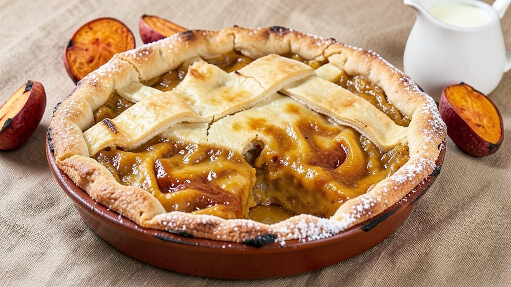 Sweet Potato Pie Recipe Using Flour: Spiced Custard Clouds With Buttery Crust