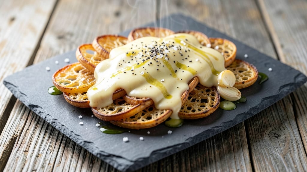 Asiago Potato Recipe: Golden-Griddle Crisp With Nutty Cheese Pull