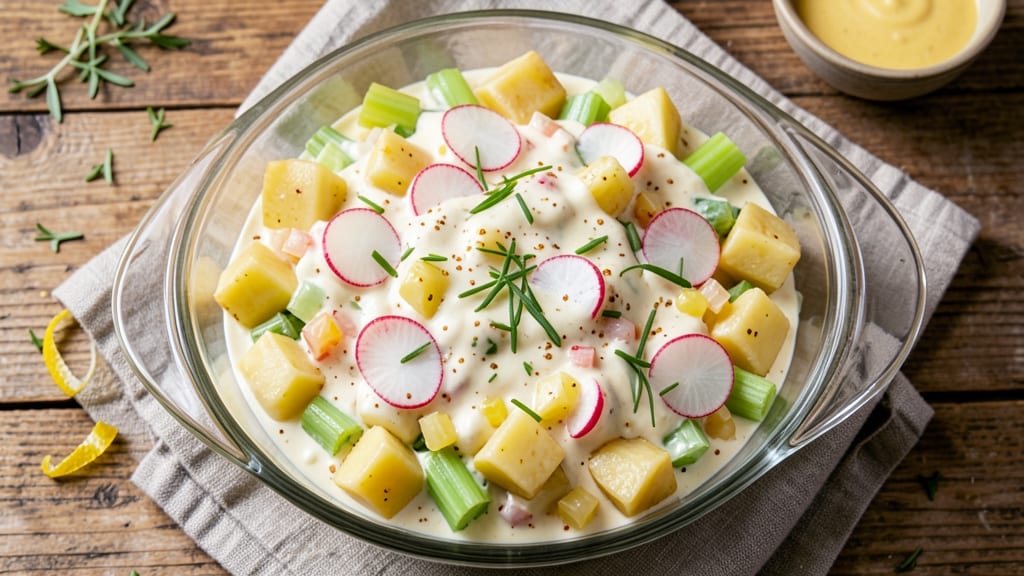 Albertsons Potato Salad Recipe: Crunchy Celery and Mustard Seed Magic Without Mayo