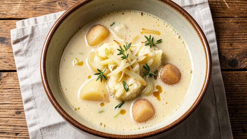 Best Leek and Potato Soup Recipe Uk: Velvety Thyme-Infused Richness in One Pot