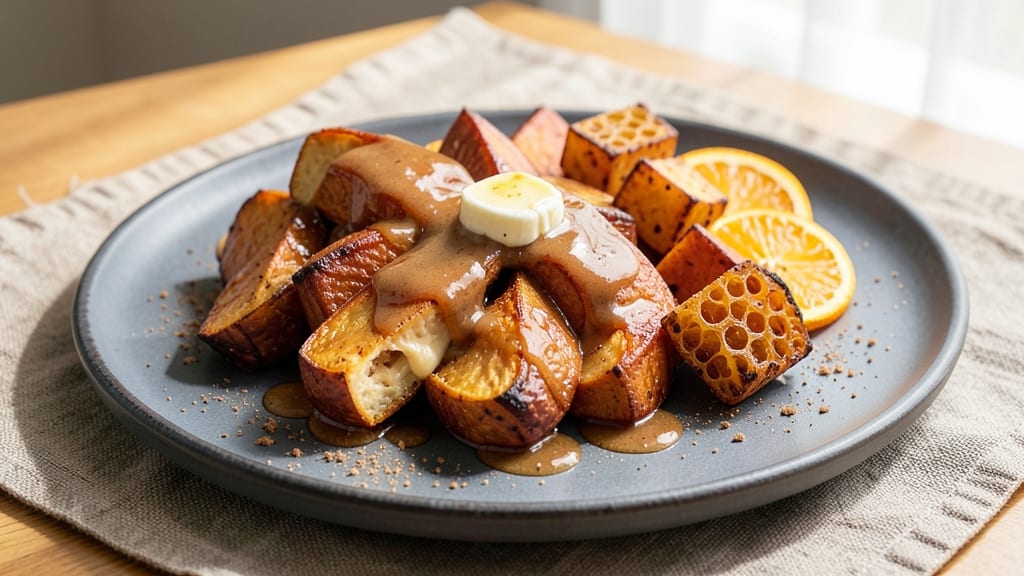 Special Sweet Potato Recipe: Buttery Crust Over Spiced Sweet Potato Bliss