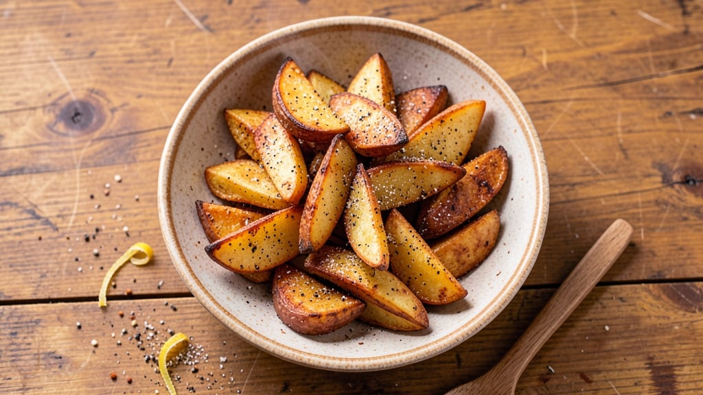 Air Fryer Baked Potato Wedges Recipe: Crispy Golden Bites in 15 Minutes