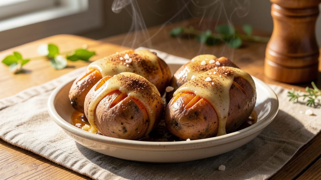Beauregard Sweet Potato Recipe: Buttery Crust Hides Velvety Spiced Centers