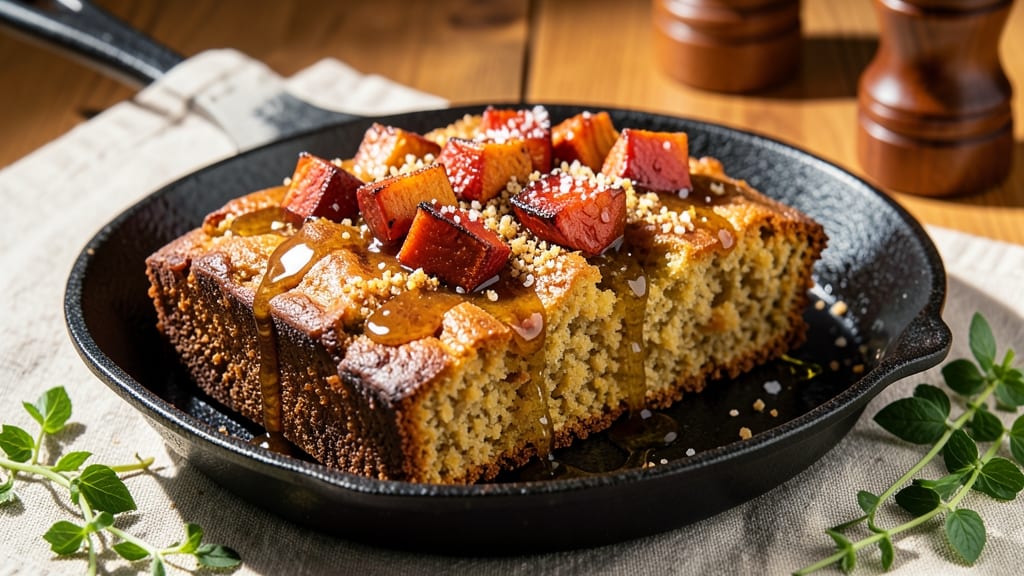 Sweet Potato Honey Cornbread Recipe: Golden Crust Meets Molten Sweet Potato Core