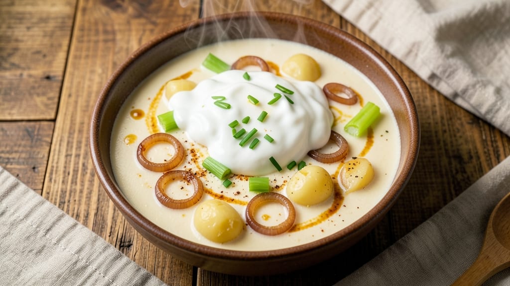 Applebee's Potato Soup Recipe: Creamy Celery-Topped Velvety Richness