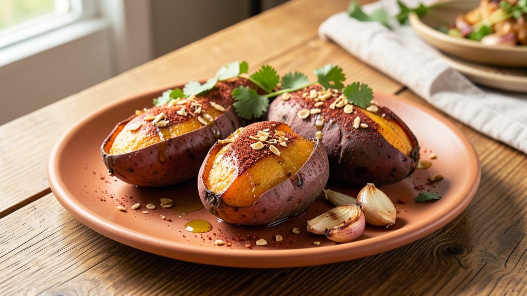 Batata Sweet Potato Recipe: Roasted to Caramelized Sweetness With Smoky Crisp