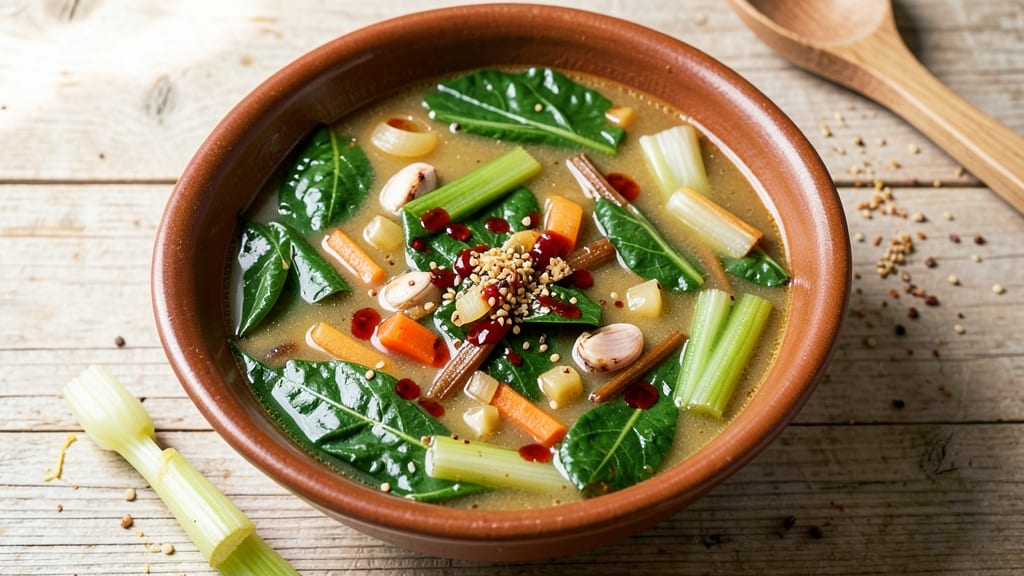 Sweet Potato Leaves Soup Recipe: Earthy Greens and Velvety Comfort in One Pot