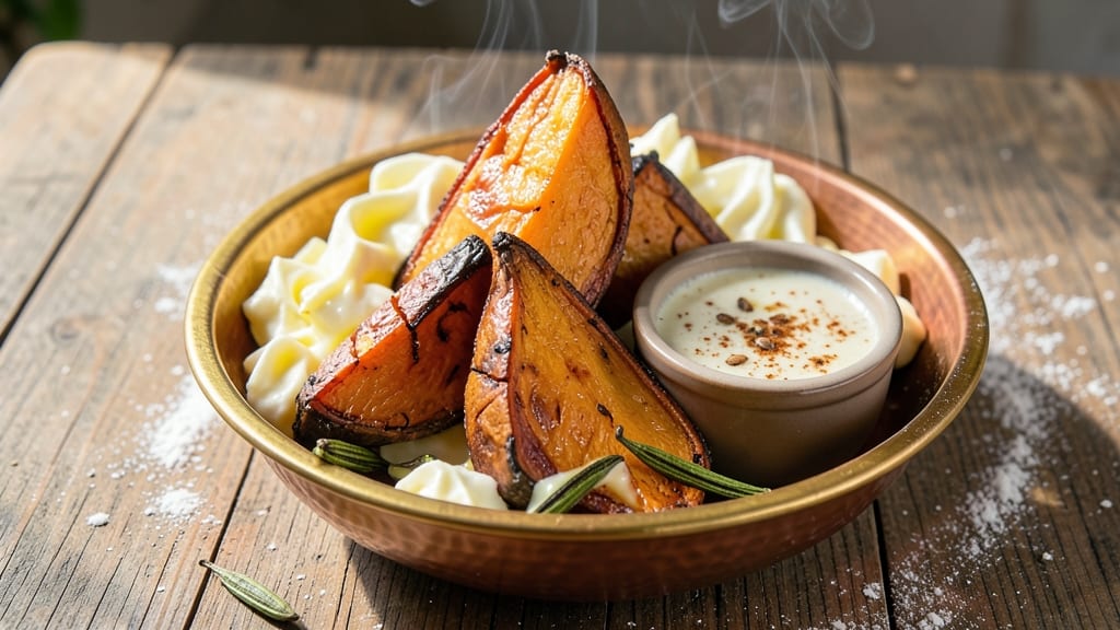 Sweet Potato Recipe Indian Style: Cardamom-Spiced Custard With Warm Cinnamon Swirl