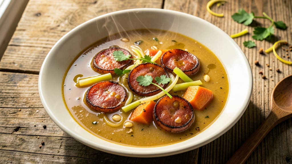 Sweet Potato and Sausage Soup Recipe: Smoky-Spiced Depth with Hearty Meat and Veg