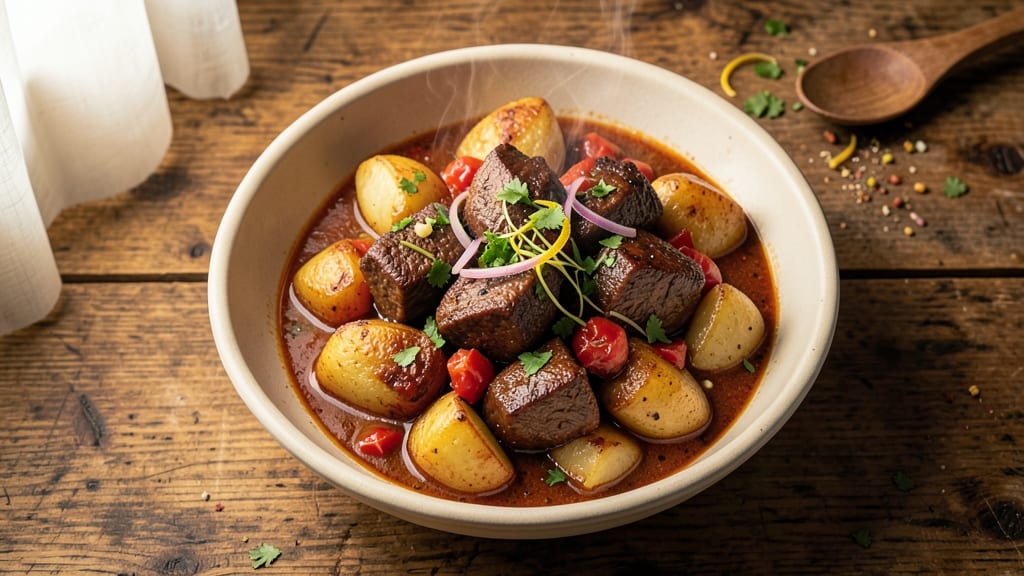 Beef Potato Indian Curry Recipe: Spiced Tomato Gravy That Rivals Homemade Basmati