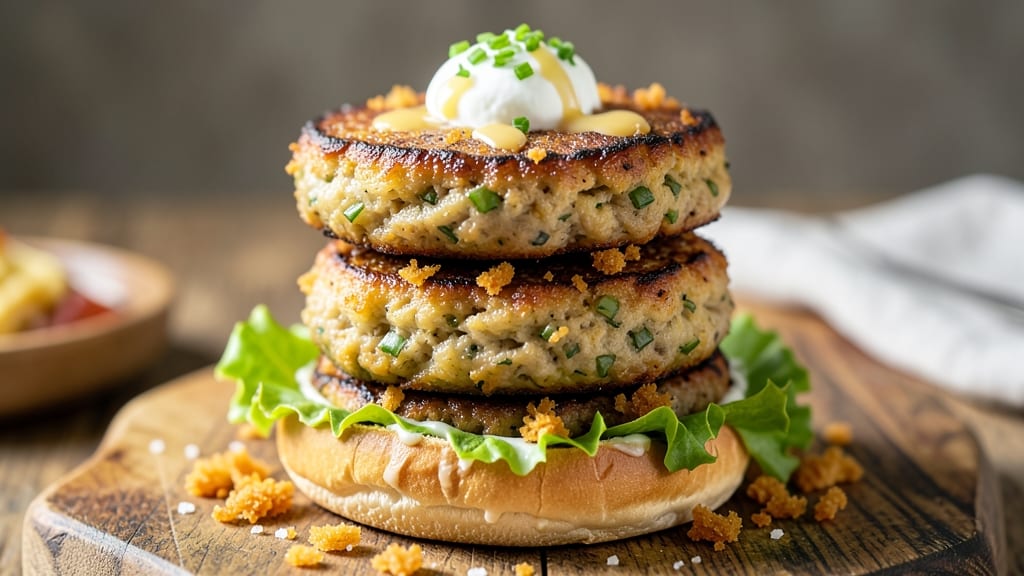 Baked Potato Hamburgers Recipe: Crispy Celery-Crusted Comfort in One Pan
