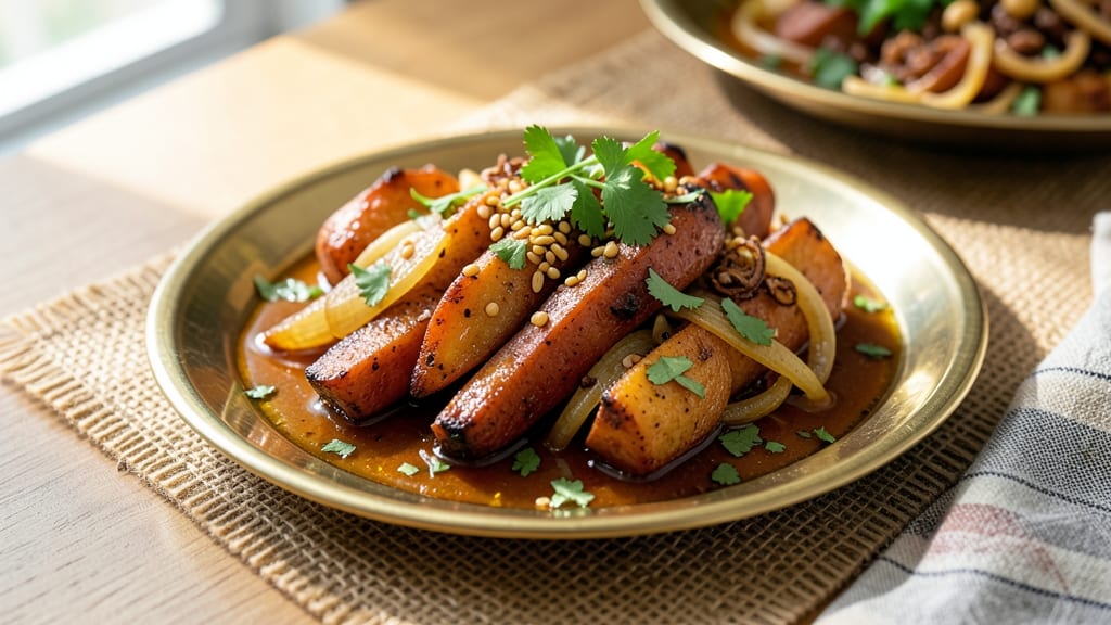 Sweet Potato Marathi Recipe: Spiced Roasted Roots With Tangy Tamarind Twist
