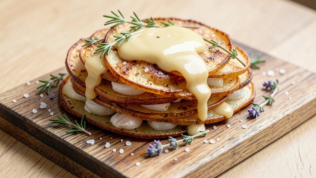 Accordian Potato Recipe: Crispy Layers With Buttery Herb Infusion