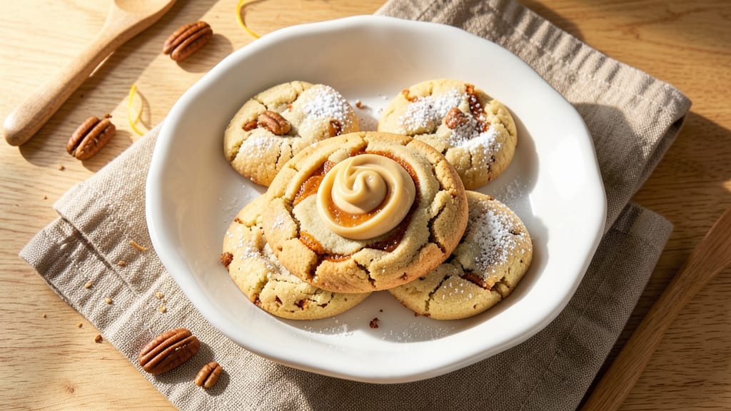 Sweet Potato Cheesecake Cookie Recipe: Swirled Cream Cheese and Spiced Crunch