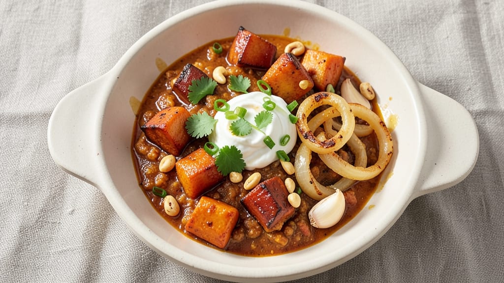Sweet Potato Tikka Masala Recipe: Smoky Yogurt-Marinated Heat in One Pan