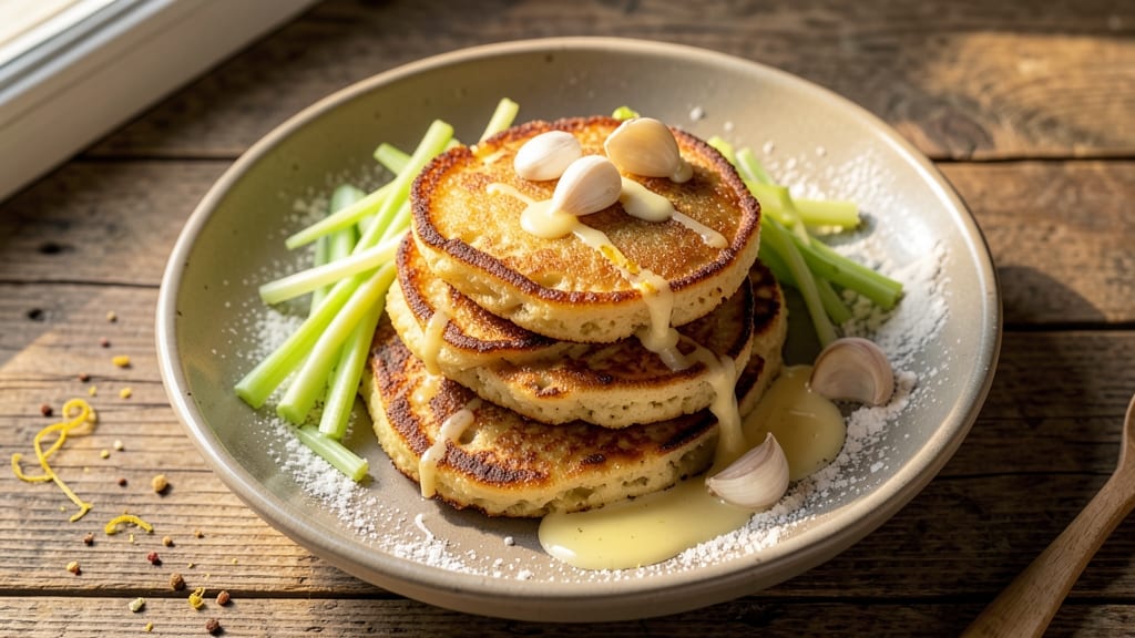 Polish Potato Recipe: Crispy Celery Crown Over Creamy Garlic-Butter Bliss