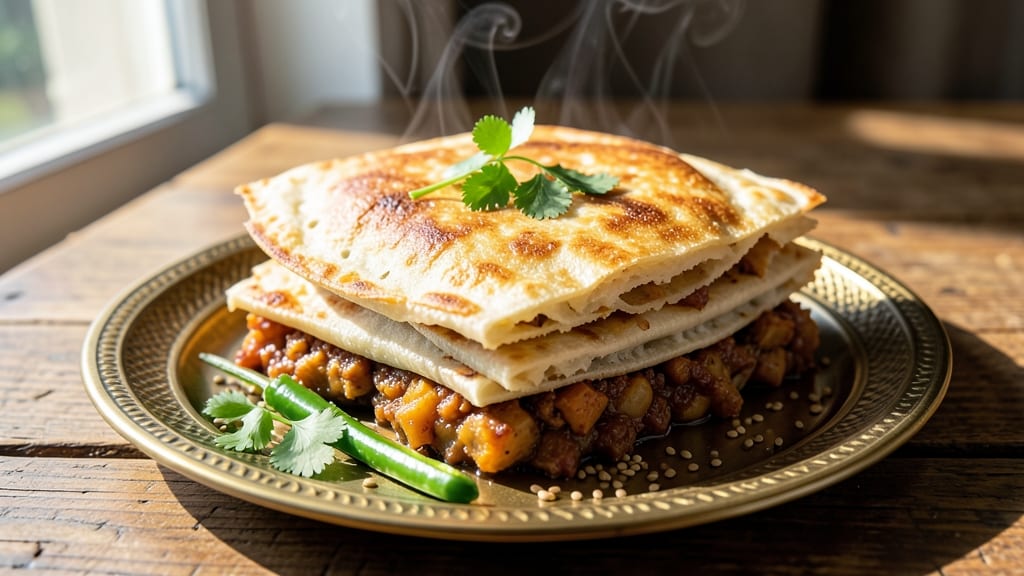 Aloo Paratha Potato Recipe: Puffed Layers With Spiced Potato Heart