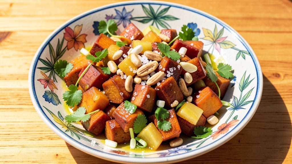 Sweet Potato Salad Hawaii Recipe: Tropical Crunch With Pineapple-Pepito Magic