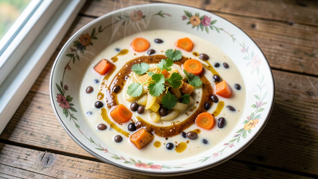 Sweet Potato and Bean Soup Recipe: Spiced Roasted Roots Meet Hearty Lentil Depth