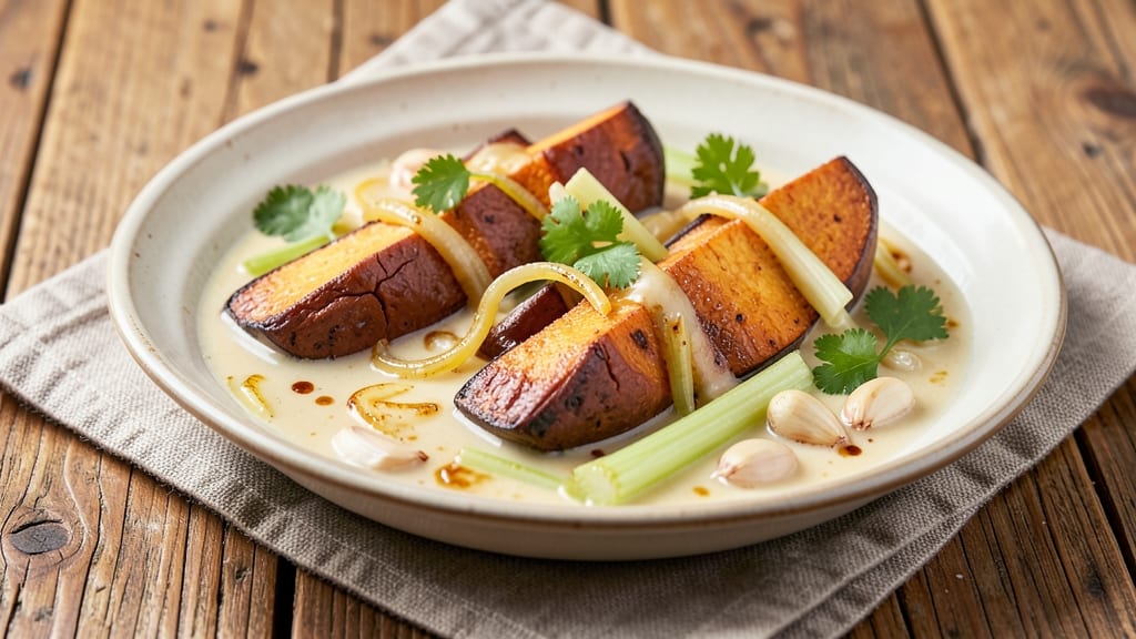 Sweet Potato Ukoy Recipe: Caramelized Sweetness With Crunchy Celery Top