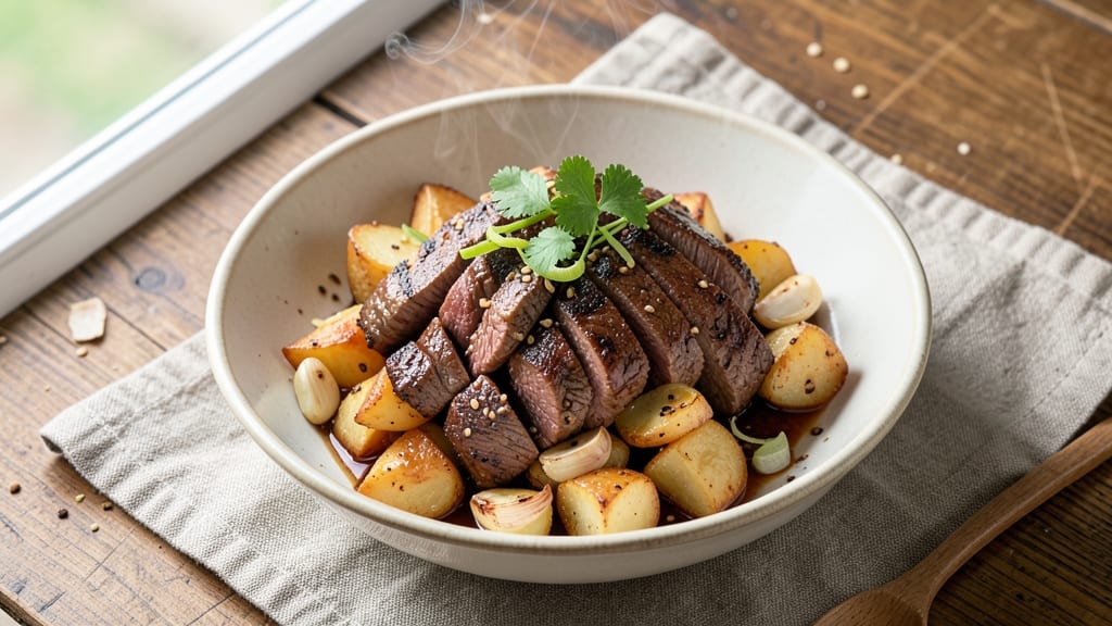 Steak And Potato Stir Fry Recipe: Quick Protein-Packed Pan Dinner