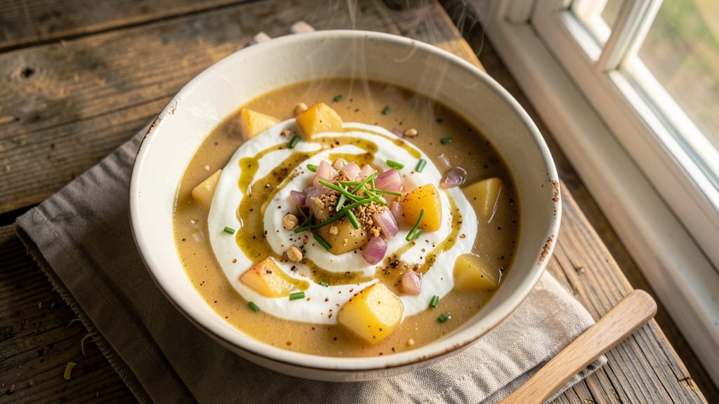 Vegan Instant Pot Potato Soup Recipe: Creamy Velvety Blend in 20 Minutes
