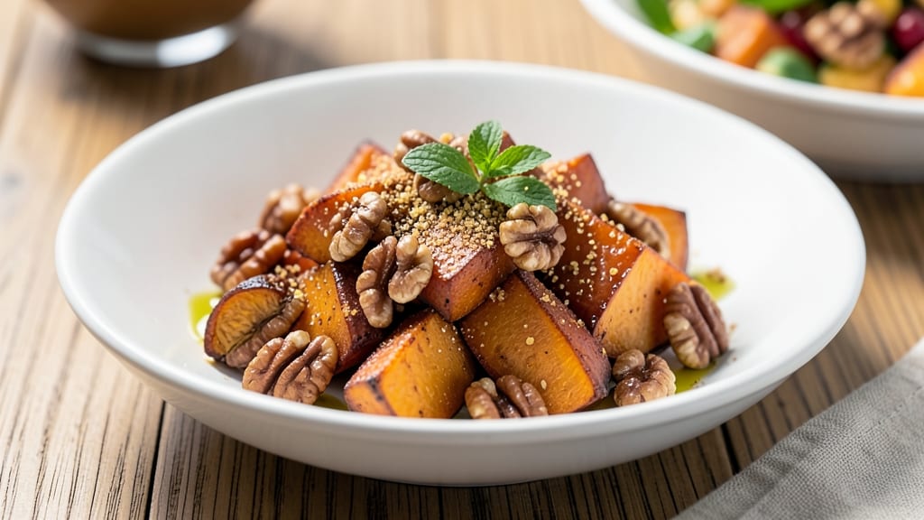 Sweet Potato Walnuts and Brown Sugar Recipe: Caramelized Crunch Dessert Bites