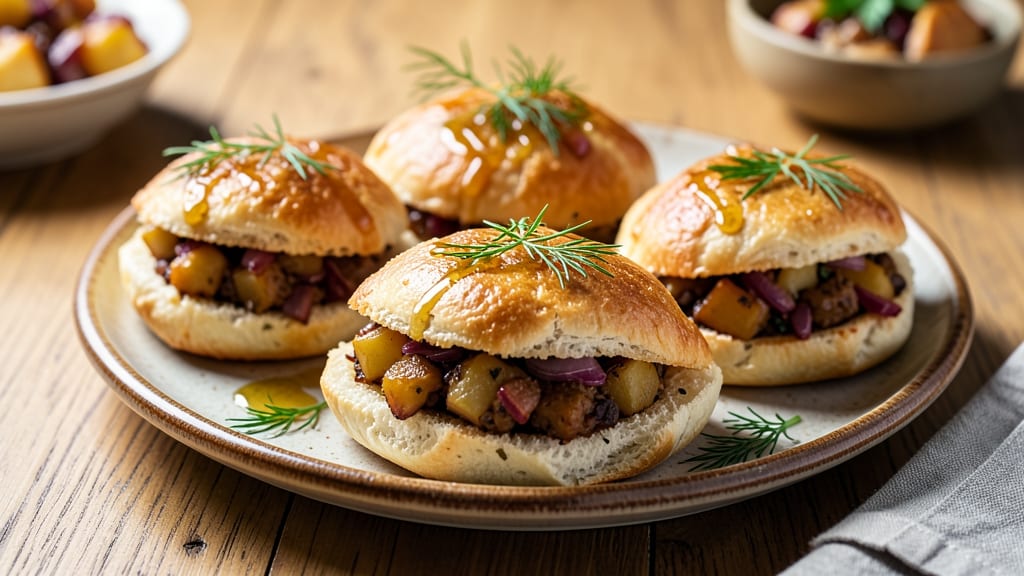 Armenian Potato Piroshki Recipe: Flaky Dough Wrapped Around Herbed Spice Filling