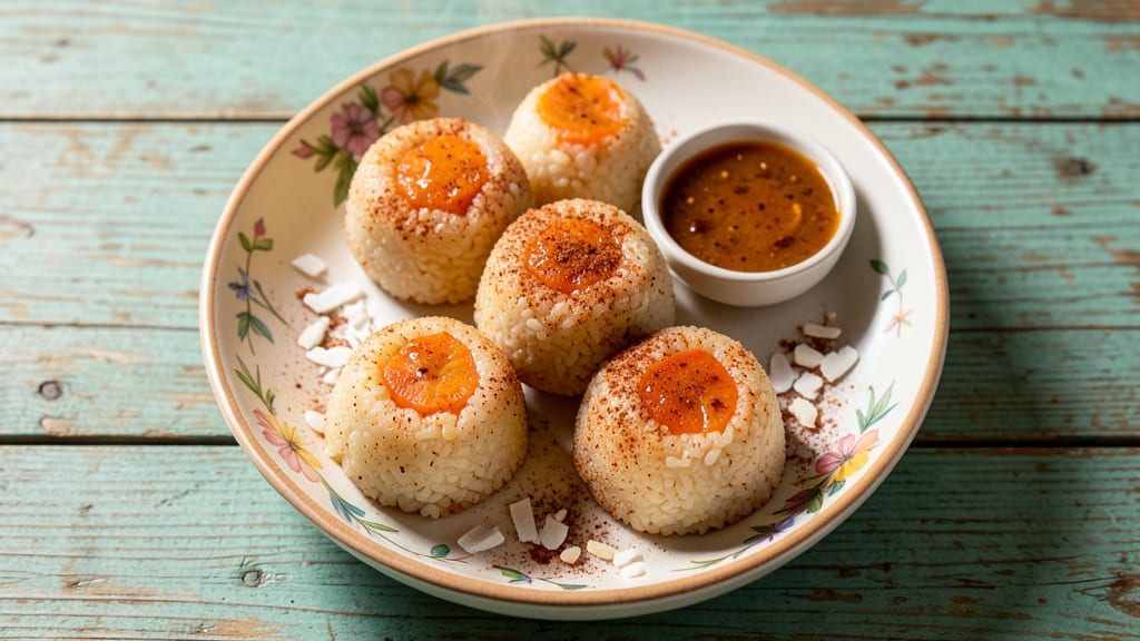 Sweet Potato Glutinous Rice Balls Recipe: Sticky-Sweet Bites with Warm Spice Kiss