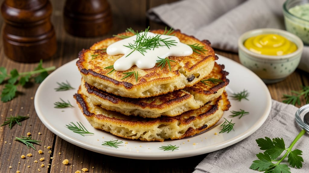 Authentic Polish Potato Pancake Recipe: Crispy Celery and Mustard Seed Crunch Without Mayo
