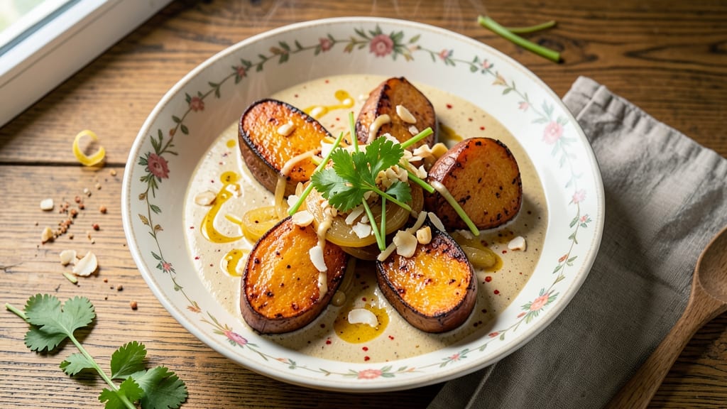 Sweet Potato Curry Recipe Vegan: Spiced Coconut Velvety with Charred Edges