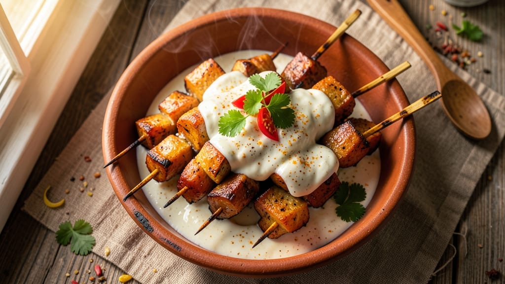 Sweet Potato Kebabs Recipe Indian: Smoky Tandoori Spice and Charred Sweetness