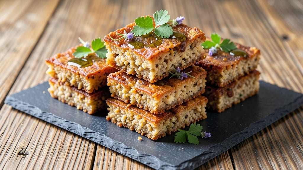 Sweet Potato Quinoa Cakes Recipe: Herbed Crust Meets Spiced Roasted Filling