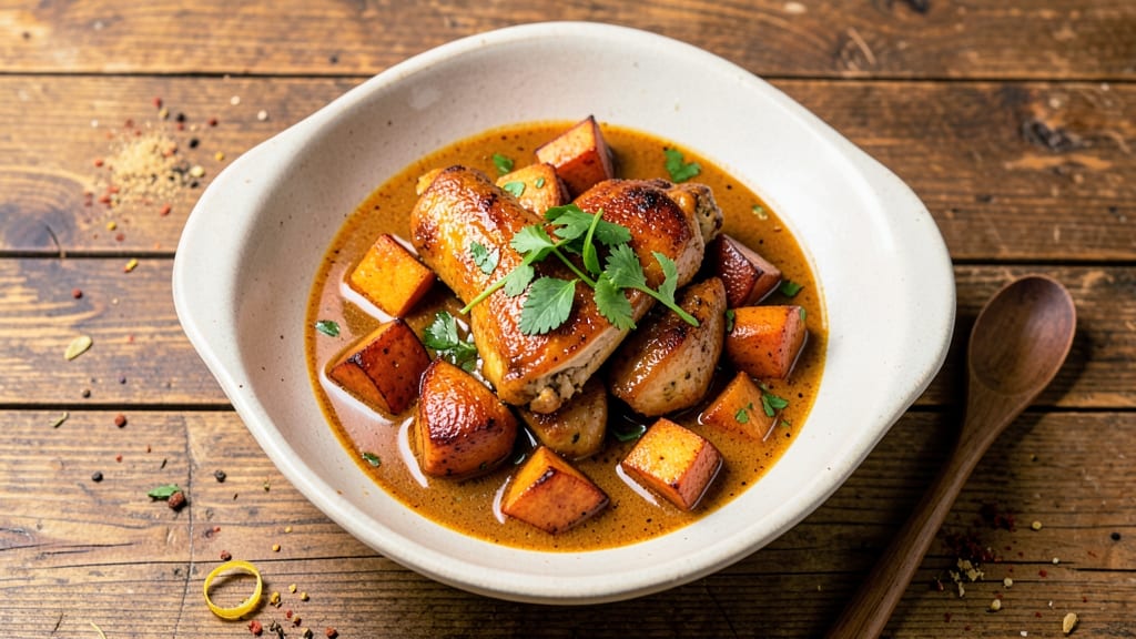 Thai Chicken Sweet Potato Curry Recipe: Creamy Coconut Spice With Tender Roots