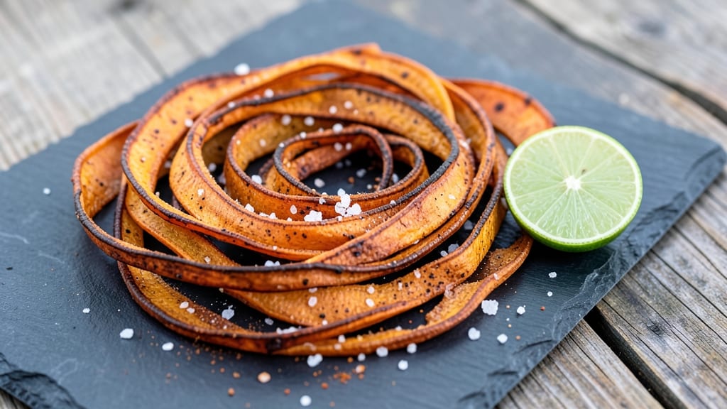 Sweet Potato Ribbons Recipe: Crispy-Fried Noodle Twist With Warm Cinnamon Zing