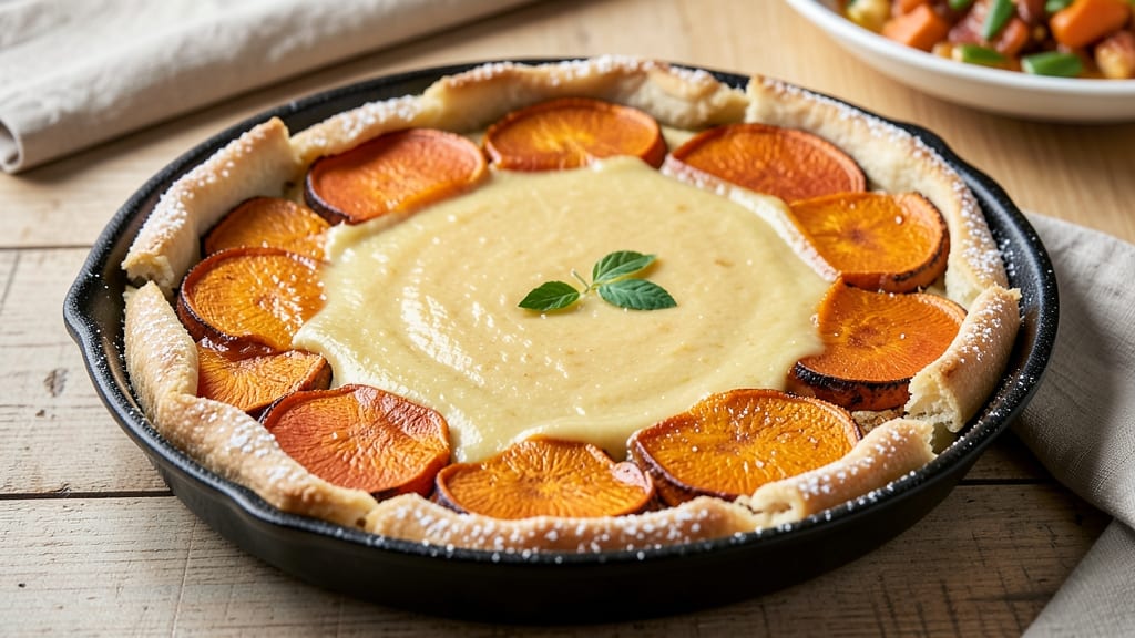 Upside Down Sweet Potato Pie Recipe: Caramelized Crown Over Silky Spiced Filling