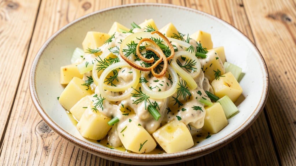 Authentic Southern Potato Salad Recipe: Crispy Celery and Mustard Seed Crunch Without Mayo