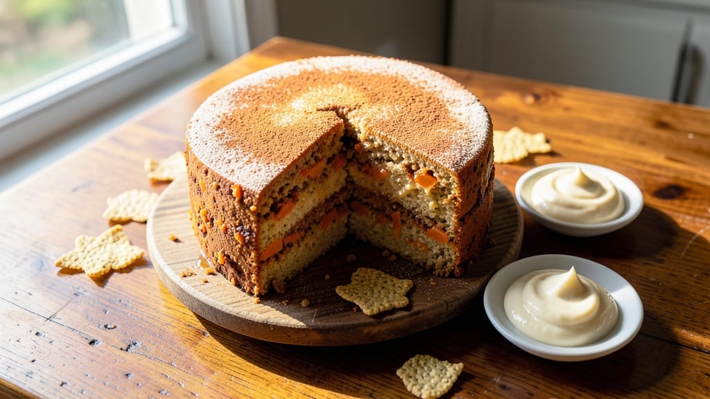Sweet Potato Carrot Dog Cake Recipe: Puppy-Shaped Delight With Spiced Frosting