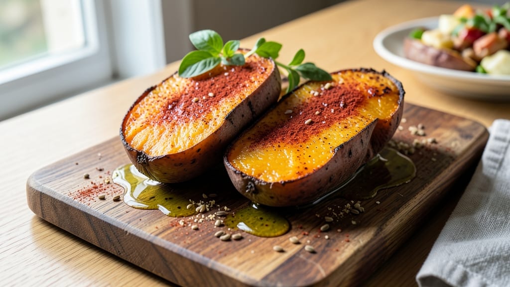 Anthony Bourdain's Sweet Potato Recipe: Smoky Spice Roast With Charred Edges