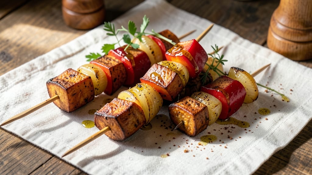 Sweet Potato Kabobs Recipe: Smoky-Grilled Sweetness With Crispy Edges