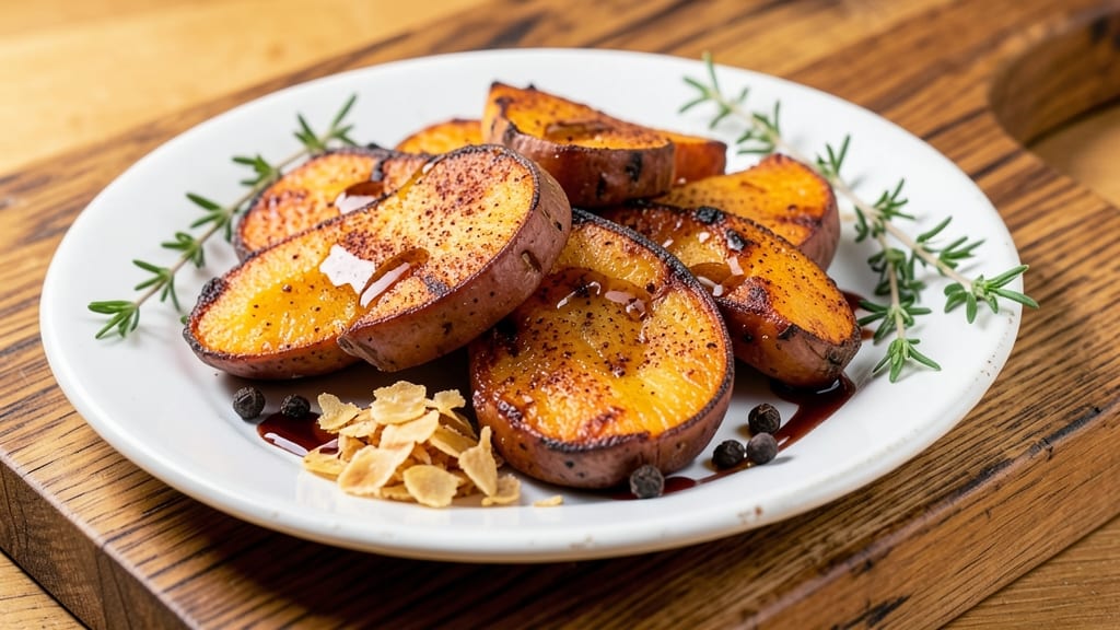 Baked Sweet Potato Pieces Recipe: Smoky Paprika Crunch With Charred Edges